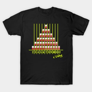 Cousin Vito's Casino Craps Chart shirt T-Shirt